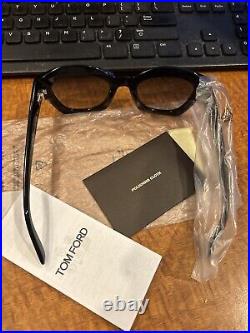 Tom Ford TF1083 01P Guilliana Sunglasses Black Flawless Authentic 52mm