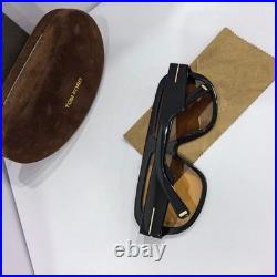 Tom Ford TF1093 01E Classic Black Oversized Sunglasses with Brown Lenses71-7-120