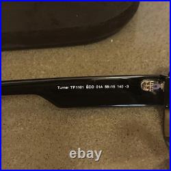 Tom Ford TF1101 01A Sunglasses Turner Flawless Authentic