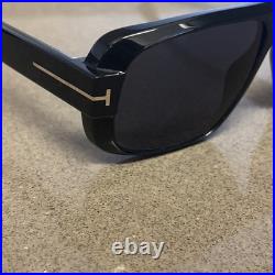 Tom Ford TF1101 01A Sunglasses Turner Flawless Authentic