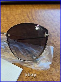 Tom Ford TF1106 Evangeline 63mm Sunglasses Flawless Authentic