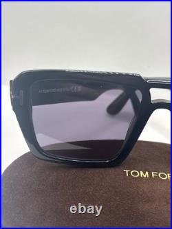 Tom Ford TF1153 01A REDFORD Black/Grey Sunglasses Flawless Authentic Brand New