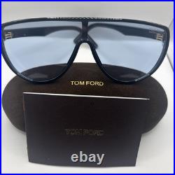 Tom Ford TF1182 01V Achilles Sunglasses Brand New Photochromic Lens Blue