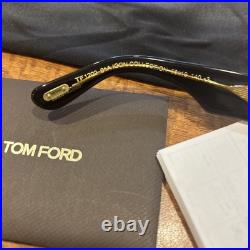 Tom Ford TF1202 Icon Sunglasses Black Frame Gray Lens Flawless Authentic