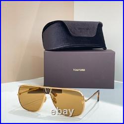 Tom Ford TF1204 Sunglasses 63? 11-140mm Luxury Aviator Frame for Men & Women Tom Ford TF1204 Sunglasses 63? 11-140mm Luxury Aviator Frame for Men & Women