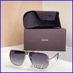 Tom Ford TF1204 Sunglasses 63? 11-140mm Luxury Aviator Frame for Men & Women