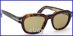 Tom Ford TF1226 52N Tortoise Brown Lens Sunglasses Authentic