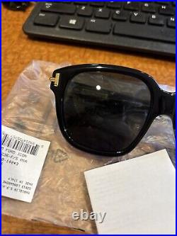 Tom Ford TF1236-F 01A Icon Sunglasses Flawless Authentic 58mm Lens By Zeiss