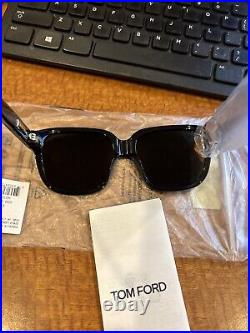 Tom Ford TF1236-F 01A Icon Sunglasses Flawless Authentic 58mm Lens By Zeiss