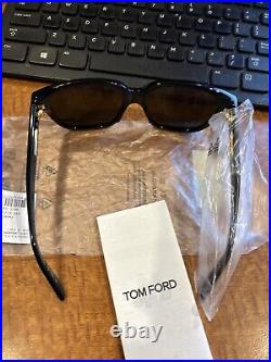 Tom Ford TF1236-F 01A Icon Sunglasses Flawless Authentic 58mm Lens By Zeiss