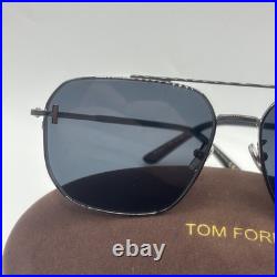 Tom Ford TF1249-K 08A Sunglasses Flawless Authentic With Case