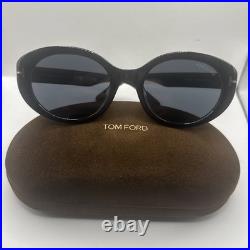 Tom Ford TF1294-K 01A Sunglasses Brand New Authentic Black Frame/gray Lens