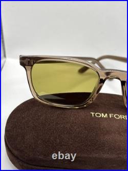 Tom Ford TF1300 45N Miles Sunglasses Brand New Authentic Brown Frame/lens
