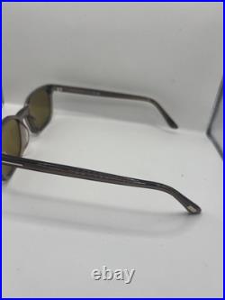 Tom Ford TF1300 45N Miles Sunglasses Brand New Authentic Brown Frame/lens
