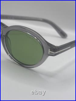 Tom Ford TF1332 20N Aristotle Sunglasses Authentic With Case Green Lens