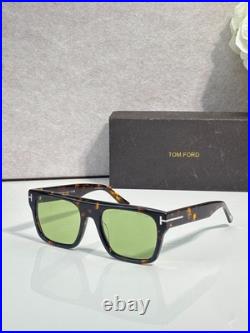 Tom Ford TF1337 Cyrus-02 sunglasses Tortoiseshell frame green lenses