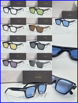 Tom Ford TF1337 Cyrus-02 sunglasses Tortoiseshell frame green lenses