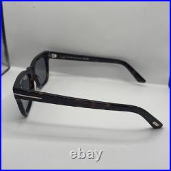 Tom Ford TF1362 52A Penn Sunglasses Tort Frame Blue Lens Authentic Brand New