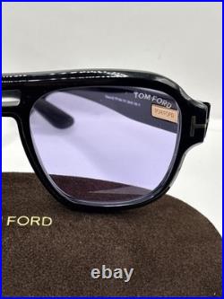 Tom Ford TF1484 01Y Mason Sunglasses Brand New Authentic Black Frame Purple Len