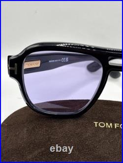 Tom Ford TF1484 01Y Mason Sunglasses Brand New Authentic Black Frame Purple Len