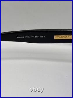 Tom Ford TF1484 01Y Mason Sunglasses Brand New Authentic Black Frame Purple Len