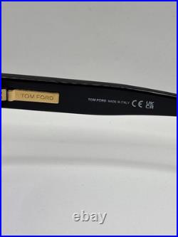 Tom Ford TF1484 01Y Mason Sunglasses Brand New Authentic Black Frame Purple Len
