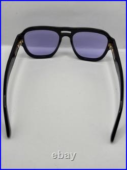 Tom Ford TF1484 01Y Mason Sunglasses Brand New Authentic Black Frame Purple Len