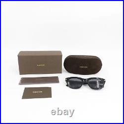 Tom Ford TF237 Snowdon Square Frame Sunglasses Gray and Black OS