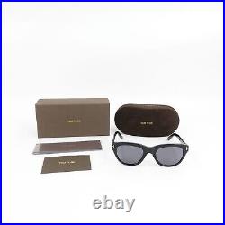 Tom Ford TF237 Snowdon Square Frame Sunglasses Gray and Black OS