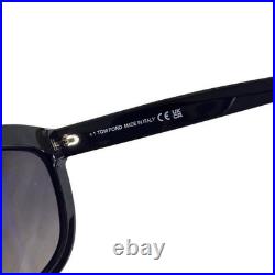Tom Ford TF524 01D POLARIZED 56 16 Black Cat eye Sunglasses in Box