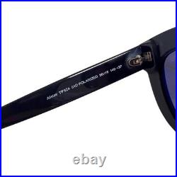 Tom Ford TF524 01D POLARIZED 56 16 Black Cat eye Sunglasses in Box