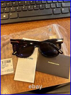 Tom Ford TF524 Alistair 54H Sunglasses Flawless Authentic Polarized 56mm