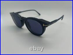 Tom Ford TF5823-H-B ECO 001 Clip-On Sunglasses 50-20-145mm Comes with Full Set