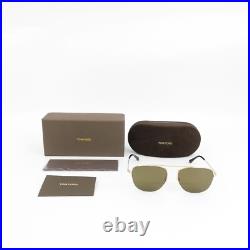 Tom Ford TF667 Abott Sunglasses Brown and Gold OS