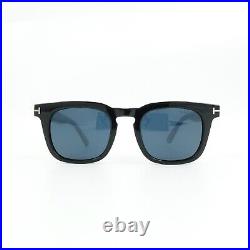 Tom Ford TF751 Dax Sunglasses Blue and Black OS
