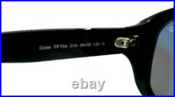 Tom Ford TF754 01A Duke Glossy Black/Smoke Lens Men's Sunglasses, New withBox