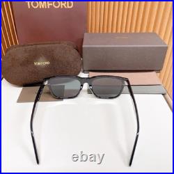 Tom Ford TF775 56 19-145 Black Frame Gray Lens Men's Casual Sunglasses