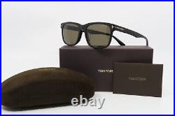 Tom Ford TF775-D 01H New Black/ Brown STEPHENSON Polarized Sunglasses 58mm withbox