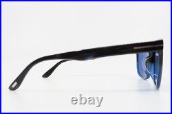 Tom Ford TF775-D 55V New Black/ Blue STEPHENSON Sunglasses 58mm with box