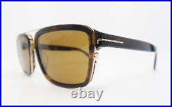 Tom Ford TF780 56E New Tortoise/ Brown ANDERS Men's Sunglasses 58mm with box