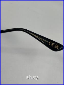 Tom Ford TF889-K 01A Black/Gold Sunglasses 55-19-140 Grey Lens