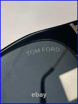 Tom Ford TF889-K 01A Black/Gold Sunglasses 55-19-140 Grey Lens