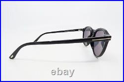 Tom Ford TF904 01A New Black/ Gray AURELE Sunglasses 52mm with box