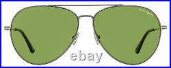 Tom Ford TF996 Dashel-02 Sunglasses 08N Gunmetal/Havana 62mm FT0996