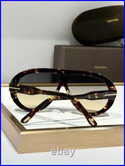 Tom Ford TROY FT0836 Tortoiseshell Frame Unisex Sunglasses 61-10-140