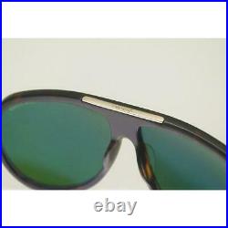 Tom Ford TRUMAN FT0464 52N Havana Sunglasses Sonnenbrille Shades Green Lens 49mm