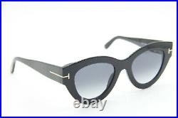 Tom Ford Tf 658 01b Slater Black Gradient Authentic Sunglasses Tf658 51-21