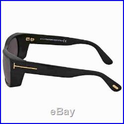 Tom Ford Toby Rectangular Sunglasses FT0440 01A