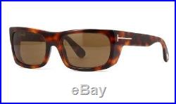 Tom Ford Toby TF 440 53J Havana Tortoise / Brown Gradient Sunglasses FT440 NIB