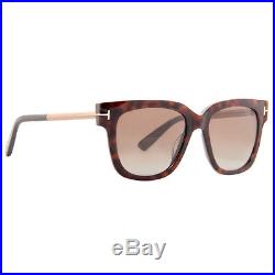 Tom Ford Tracy TF 436 56H Havana/Rose Gold Women's Polarized Sunglasses